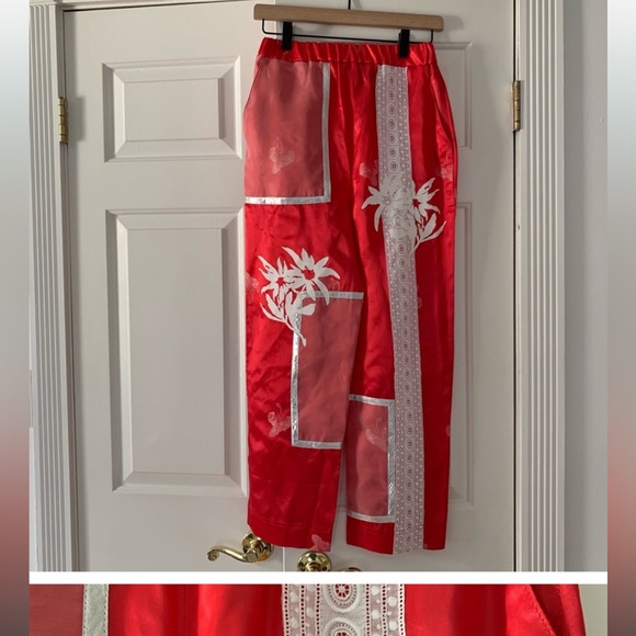 Michons Marigot patchwork jogger pants - small S - Picture 1 of 4